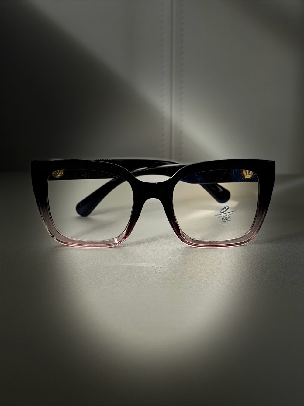 & Other Stories Black to Pink Ombre Cat-Eye Sunglasses